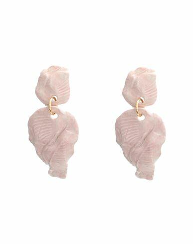 Levens Jewels Roca Earrings Pink Woman Earrings Blush Clay, Brass, Enamel Cover