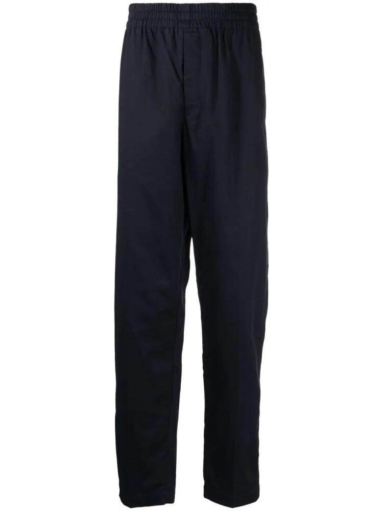 MARANT four-pocket cotton straight pants - Blue Cover