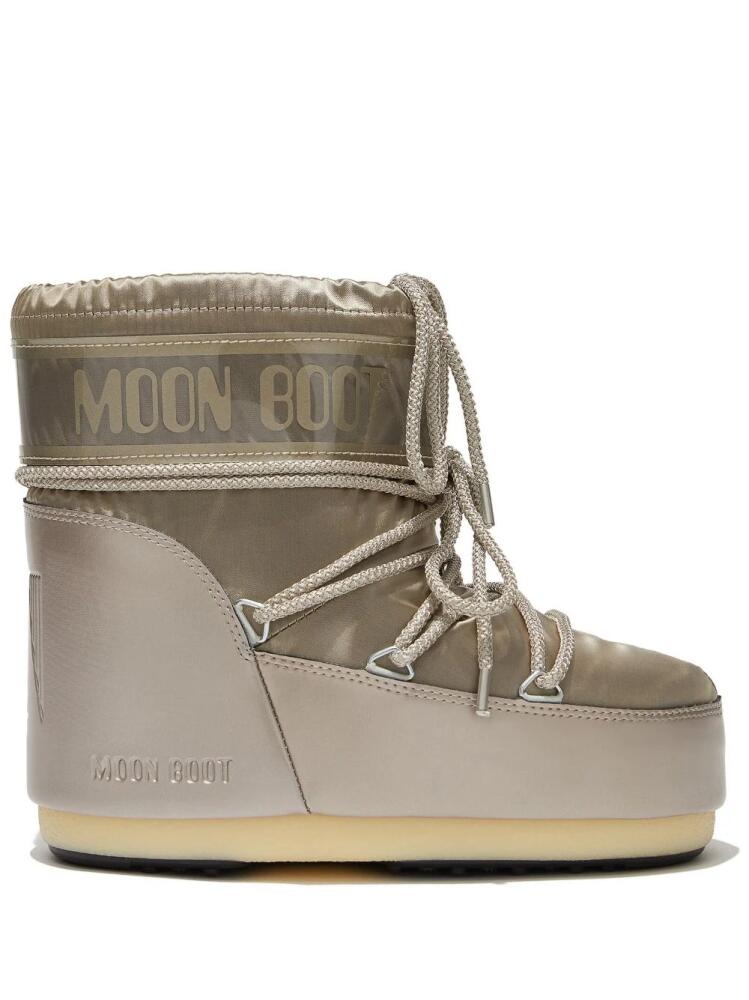 Moon Boot chunky lace-up boots - Neutrals Cover