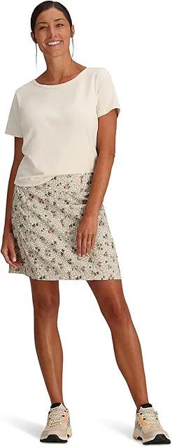 Royal Robbins Discovery III Printed Skort (Light Khaki Wilder Print) Women's Skort Cover