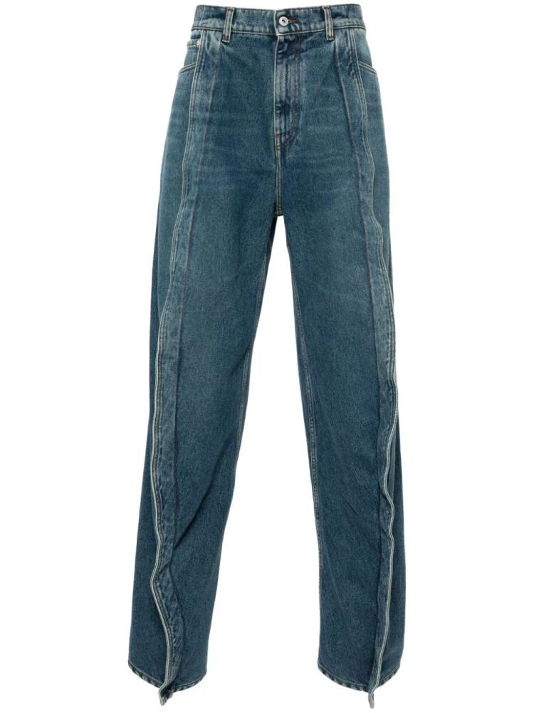 Y/Project Evargreen Banana wide-leg jeans - Blue Cover