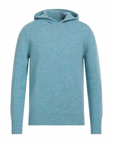 Doppiaa Man Sweater Sky blue Wool Cover