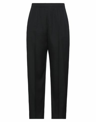 Jil Sander Woman Pants Black Virgin Wool Cover