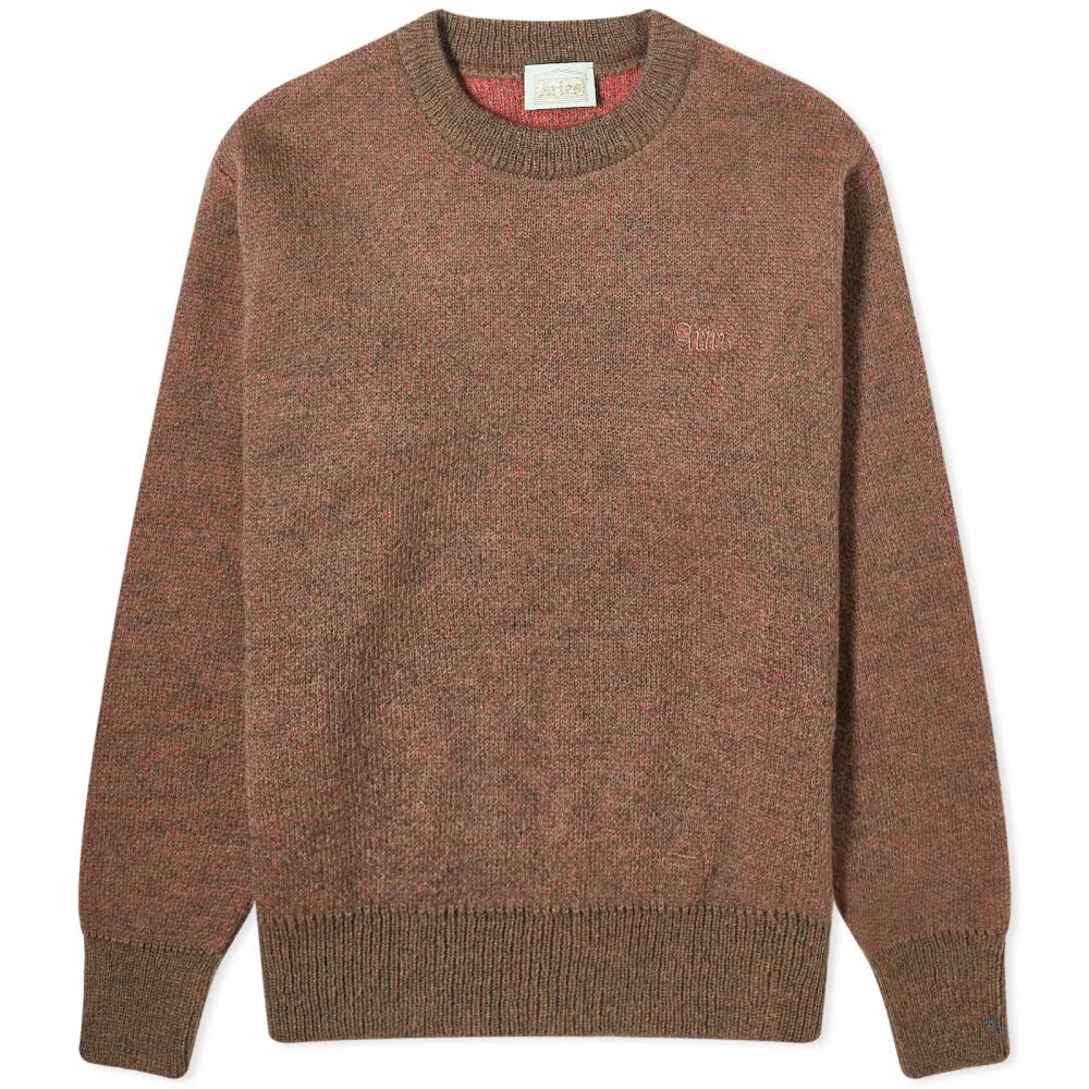 Aries Brushed Mohair Jumper in Donkey Cover