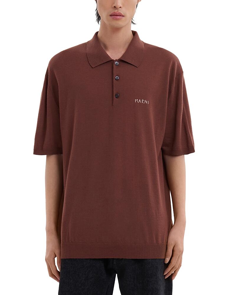 Marni Fine Wool Polo Shirt Cover