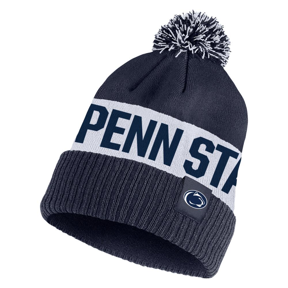 Penn State Nike Unisex College Beanie in Blue Cover