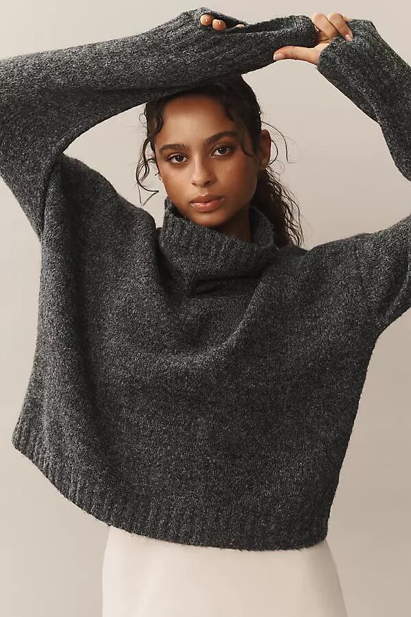 The Lennon Wide-Sleeve Turtleneck Sweater by Pilcro Cover