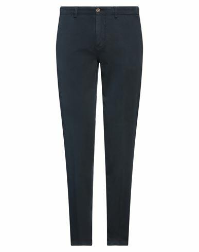 Manuel Ritz Man Pants Midnight blue Cotton, Polyester, Elastane Cover