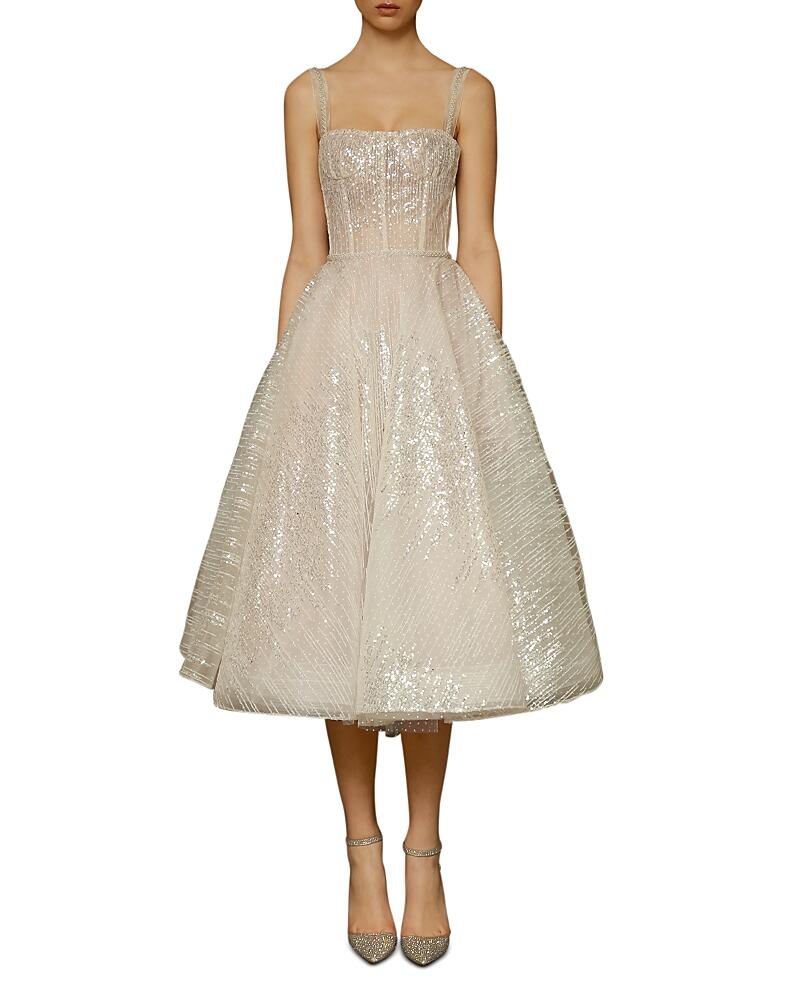 Bronx And Banco Mademoiselle Bridal Midi Dress Cover