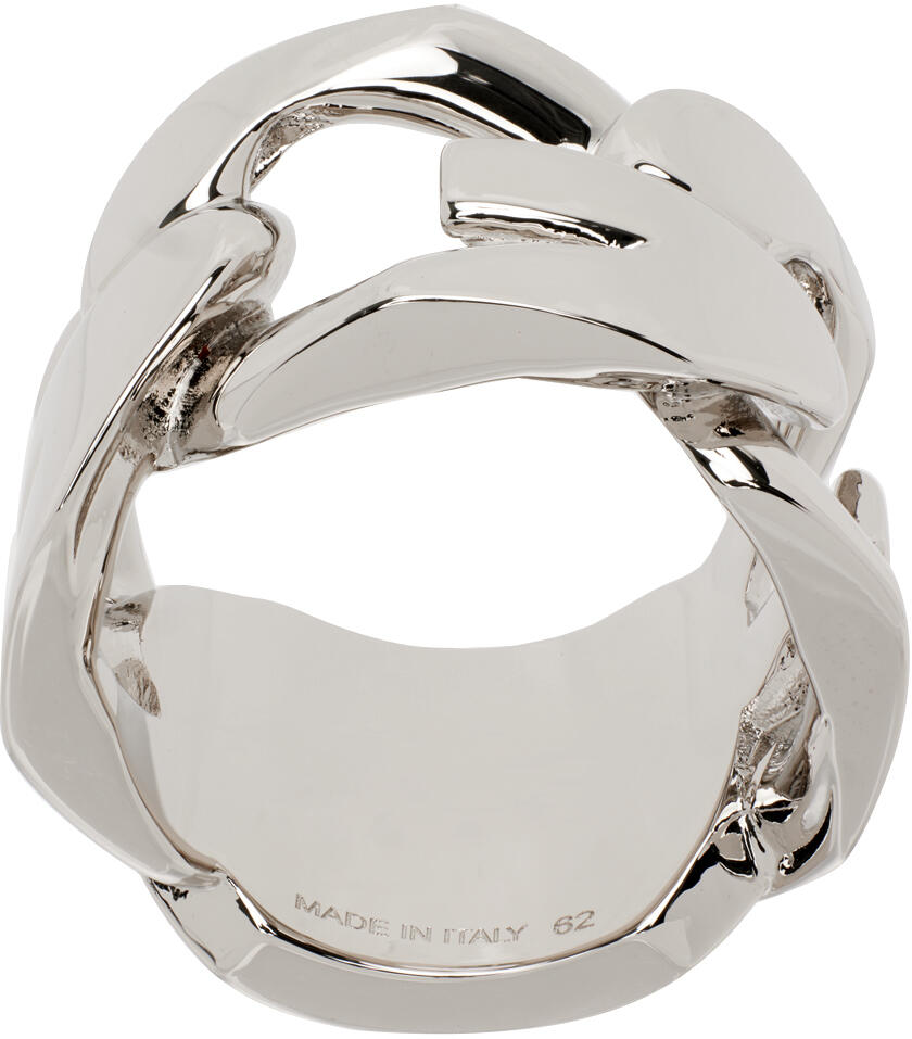 Givenchy Silver ID Ring Cover