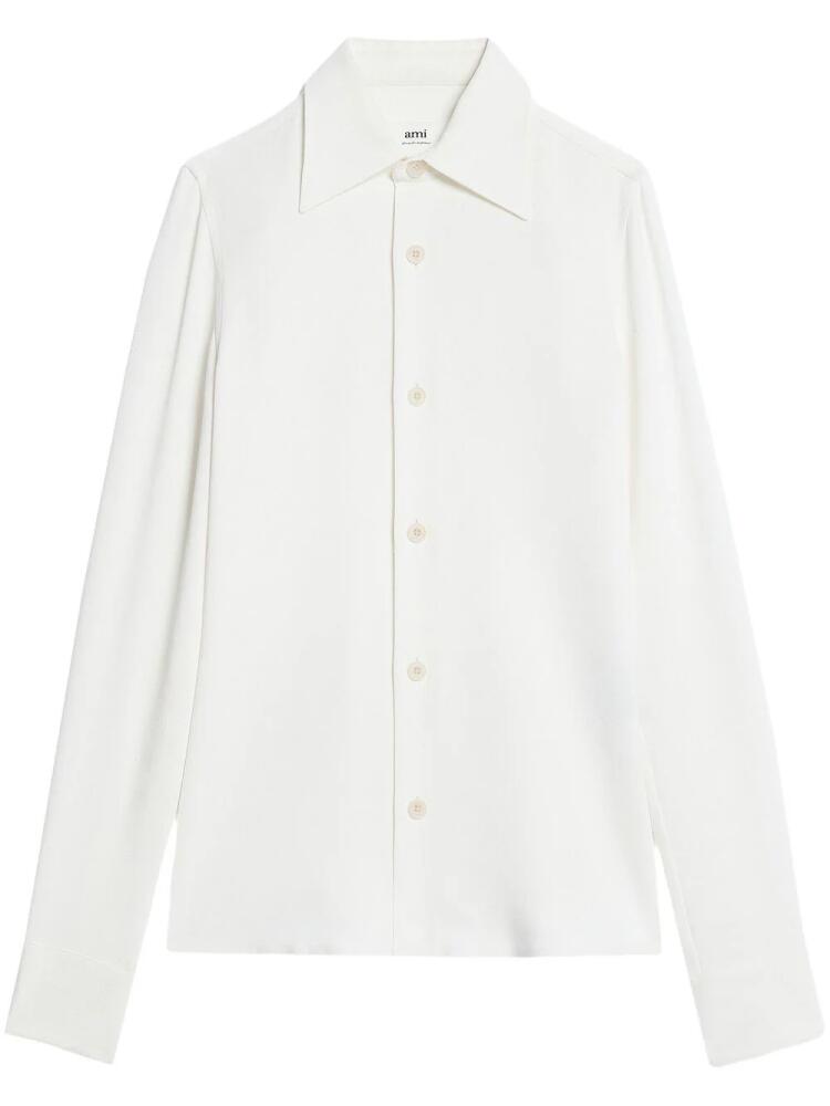 AMI Paris long-sleeved shirt - White Cover