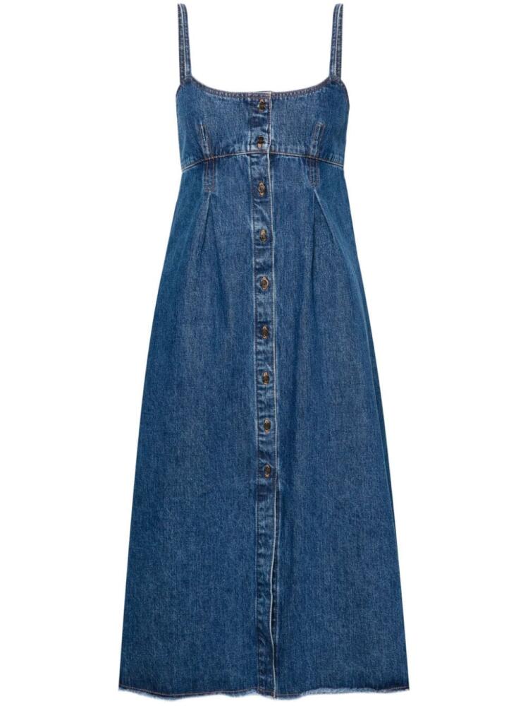 A.P.C. Malibu denim midi dress - Blue Cover