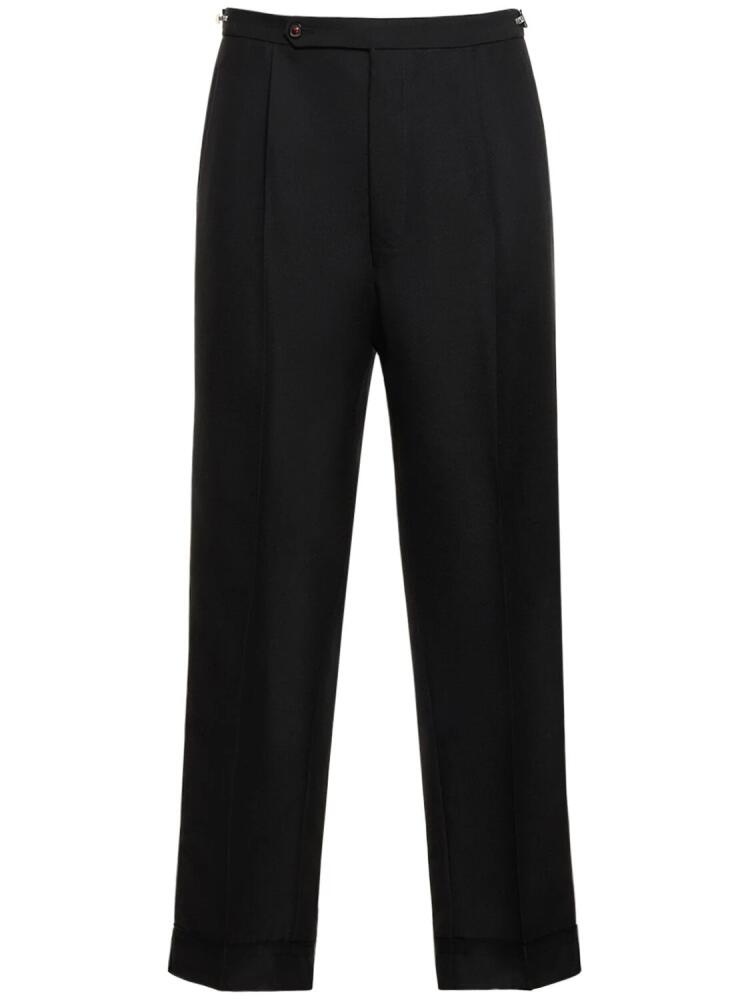 MAISON MARGIELA Wool Straight Leg Pants Cover