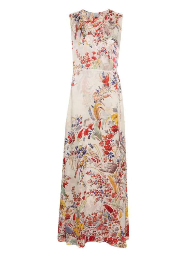 Carine Gilson Beautiful Garden-print dress - Neutrals Cover