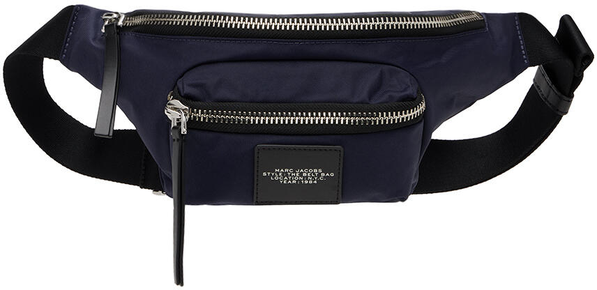 Marc Jacobs Navy 'The Biker Nylon' Belt Bag Cover