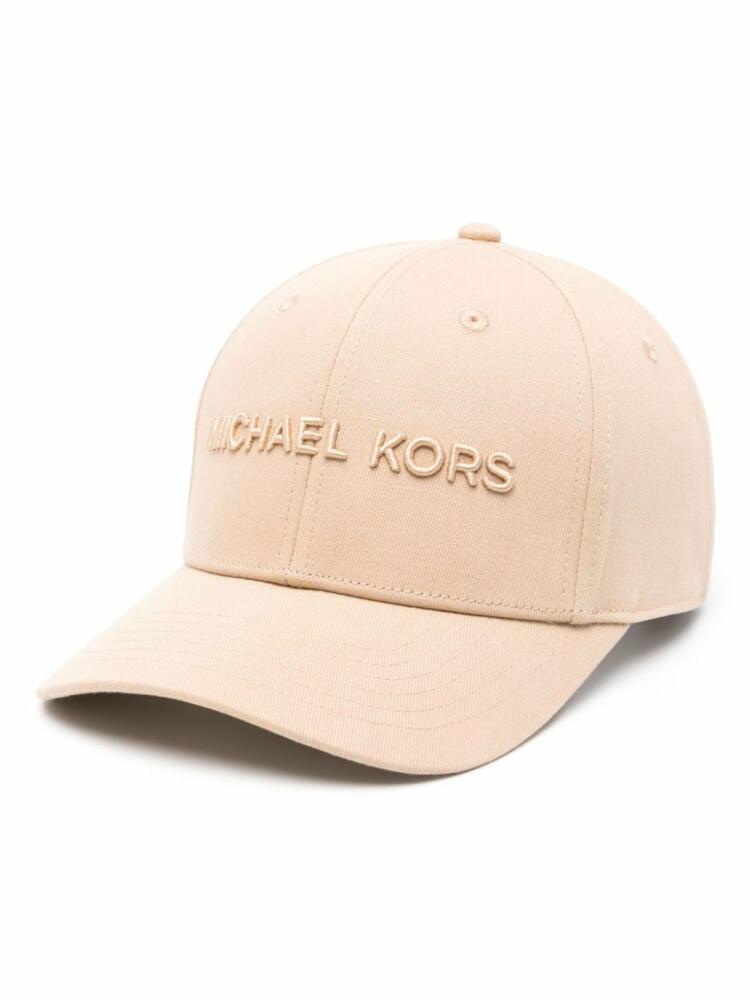 Michael Kors embroidered-logo cap - Neutrals Cover