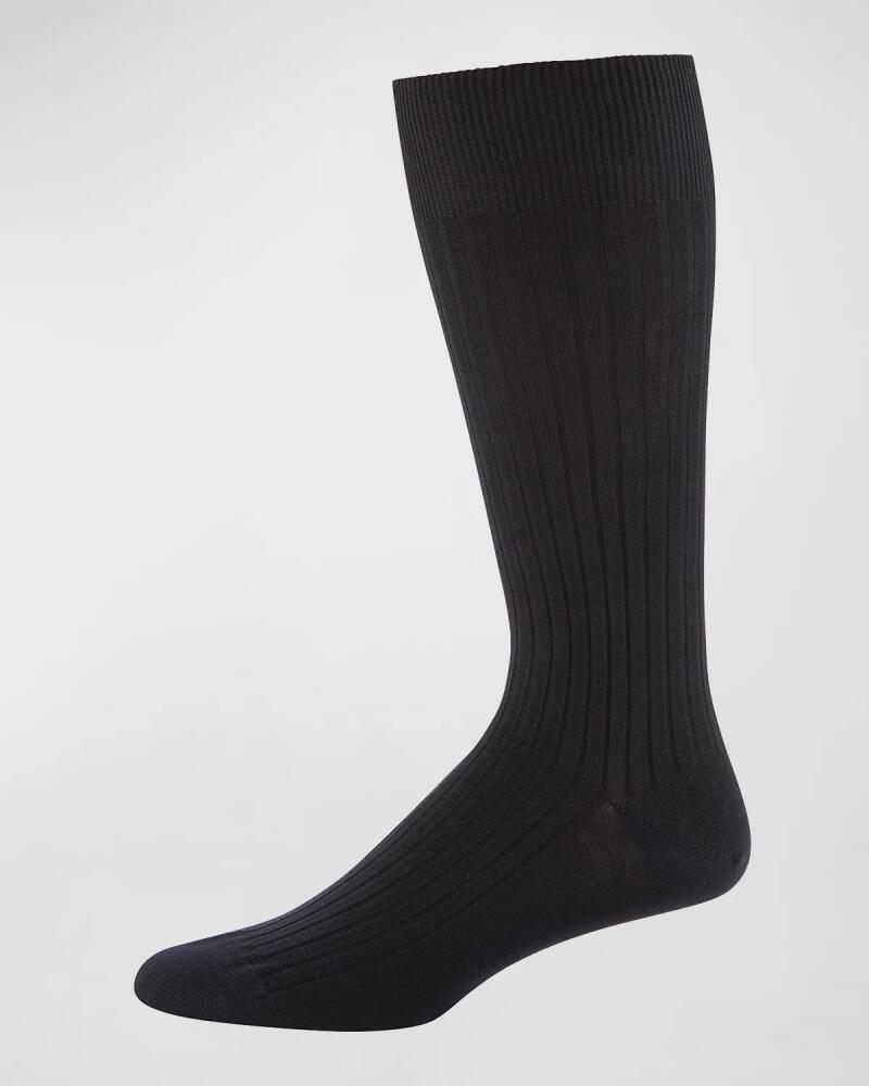 Neiman Marcus Core-Spun Socks, Crew Cover