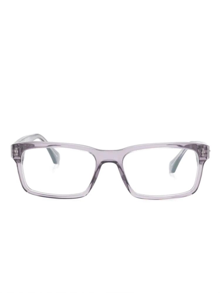 Cartier Eyewear Santos De Cartier glasses - Grey Cover