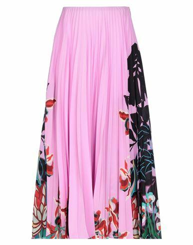 Valentino Garavani Woman Maxi skirt Pink Silk Cover