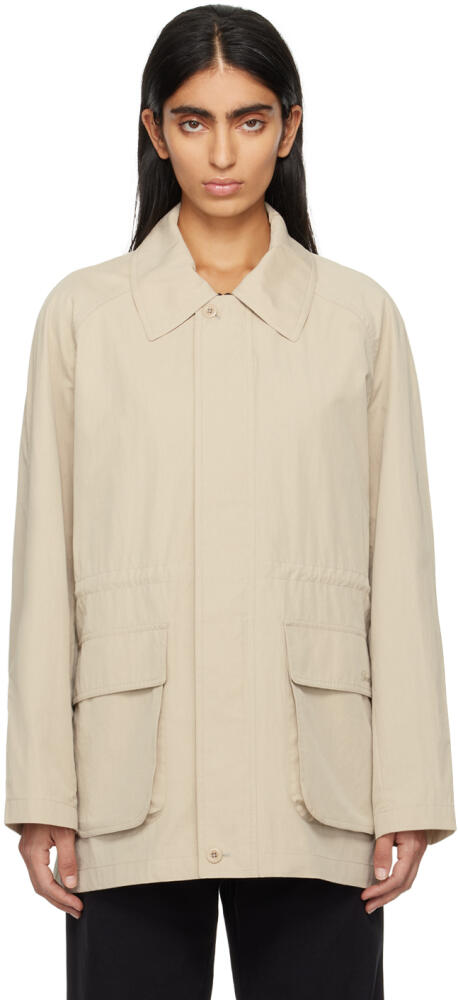 Dunst Beige Half Mac Jacket Cover