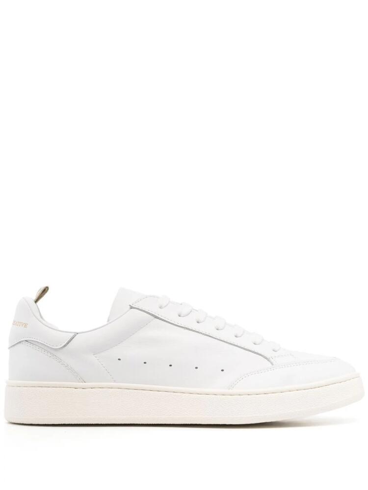 Officine Creative low-top leather sneakers - White Cover