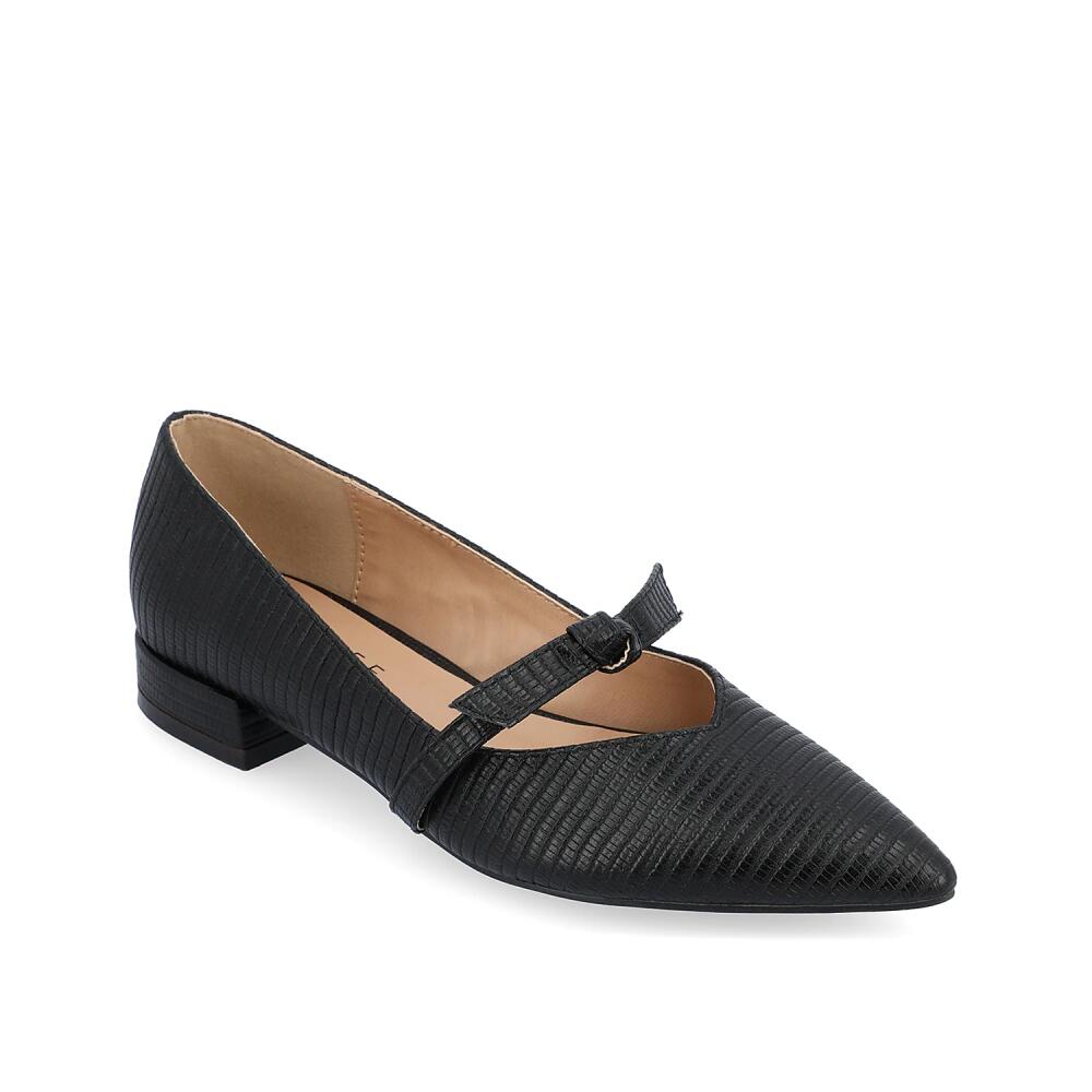 Journee Collection Wide Width Cait Mary Jane Pump | Women's | Black Cover