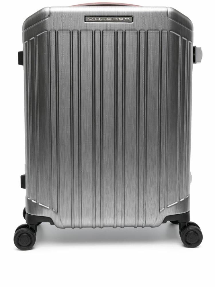 PIQUADRO slim-case carry-on suitcase - Grey Cover