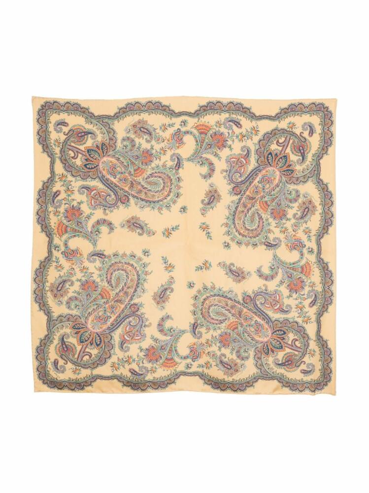 ETRO paisley-print silk scarf - Neutrals Cover