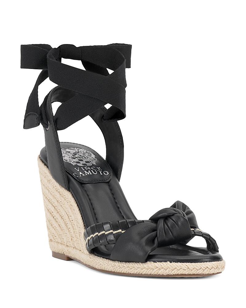 Vince Camuto Women's Floriana Ankle Tie Espadrille Wedge Sandals Cover