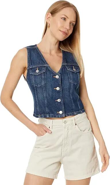 Levi's(r) Premium Bella Denim Corset (Dark Side Scrape) Women's Clothing Cover