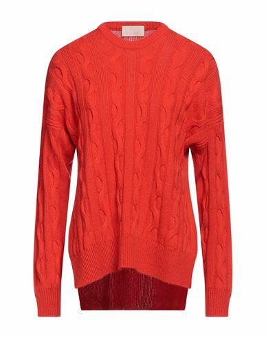 Drumohr Woman Sweater Tomato red Cashmere Cover