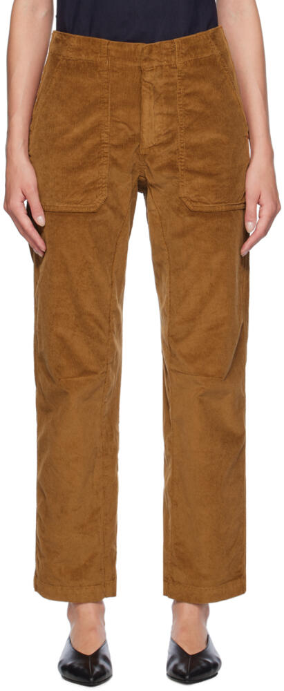 rag & bone Tan Leyton Trousers Cover