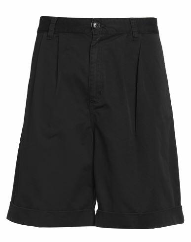 Carhartt Man Shorts & Bermuda Shorts Black Cotton Cover