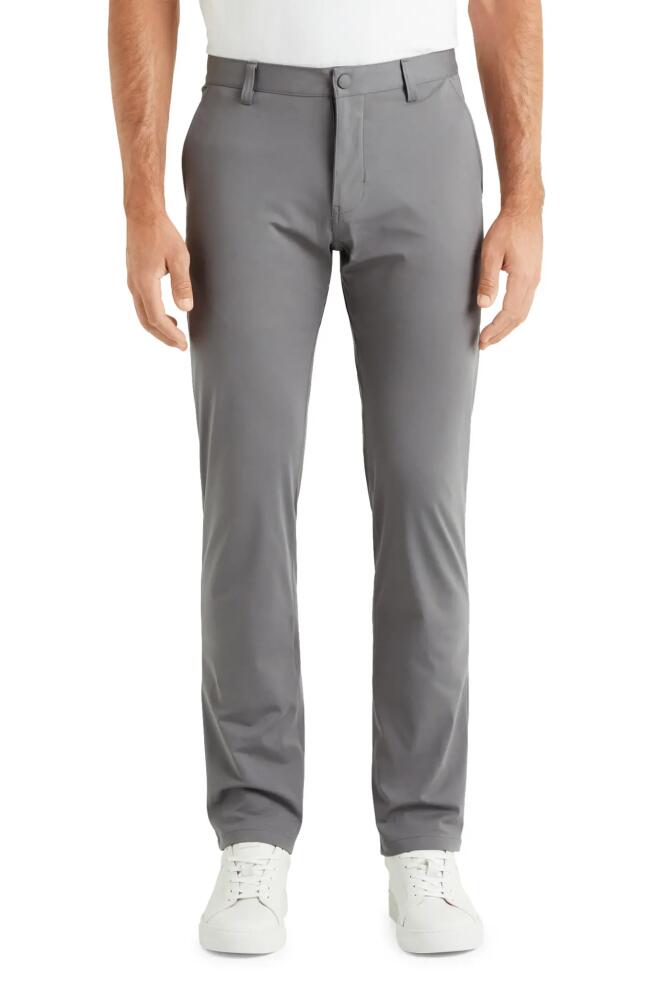 Rhone Commuter Straight Fit Pants in Smoke Cover