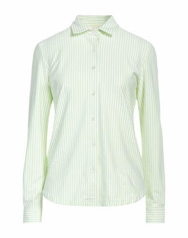 Fedeli Woman Shirt Light green Cotton, Polyamide, Elastane Cover