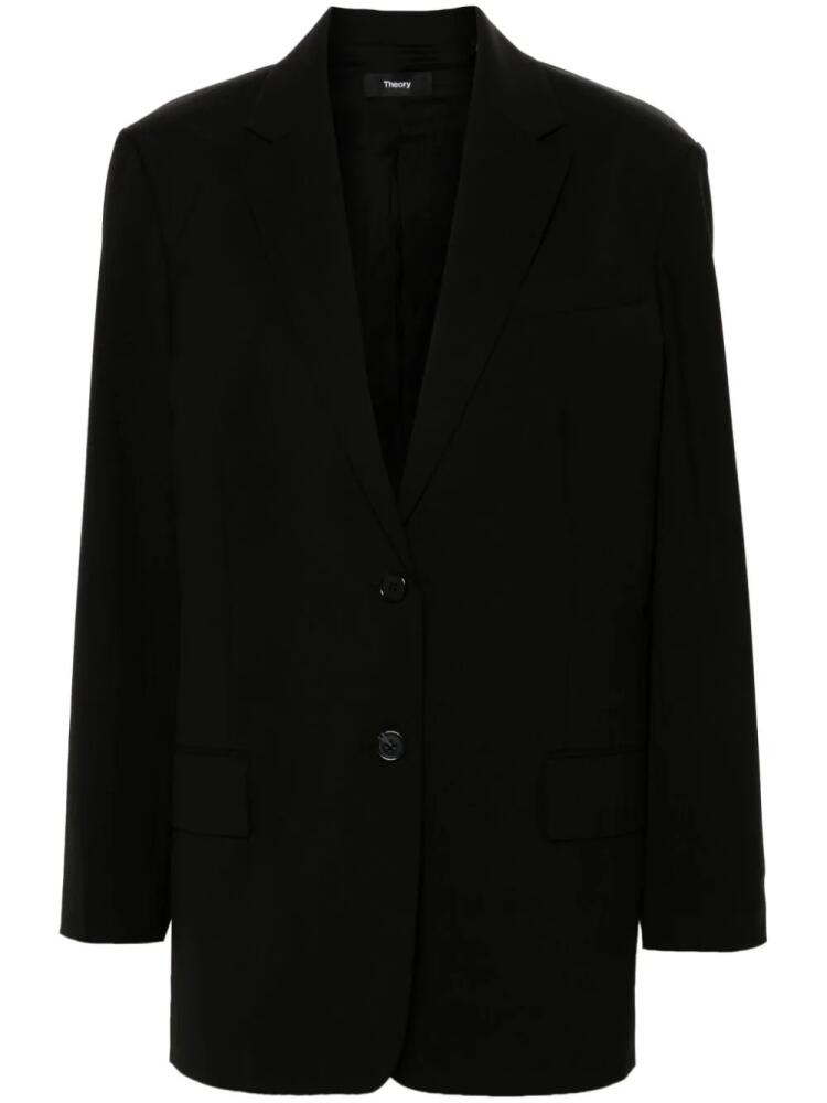 Theory single-breasted blazer - Black Cover