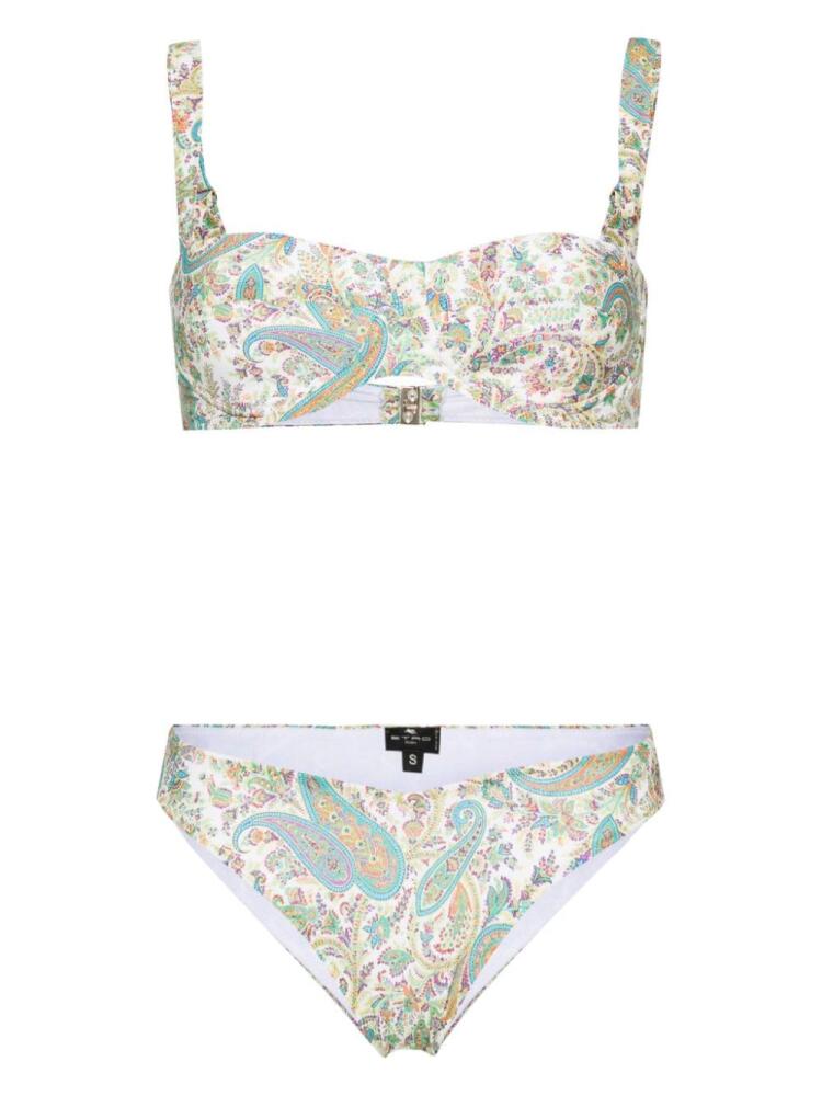 ETRO paisley-print bikini - Green Cover