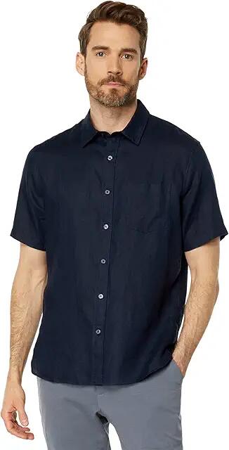 Vince Linen Short Sleeve (Coastal) Men's Clothing Cover