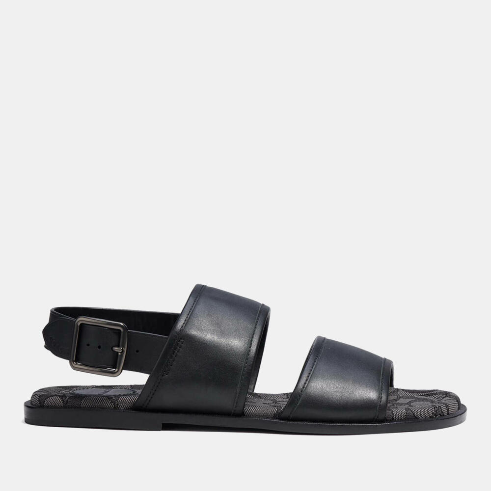 Coach Men's Leather Sandals Cover