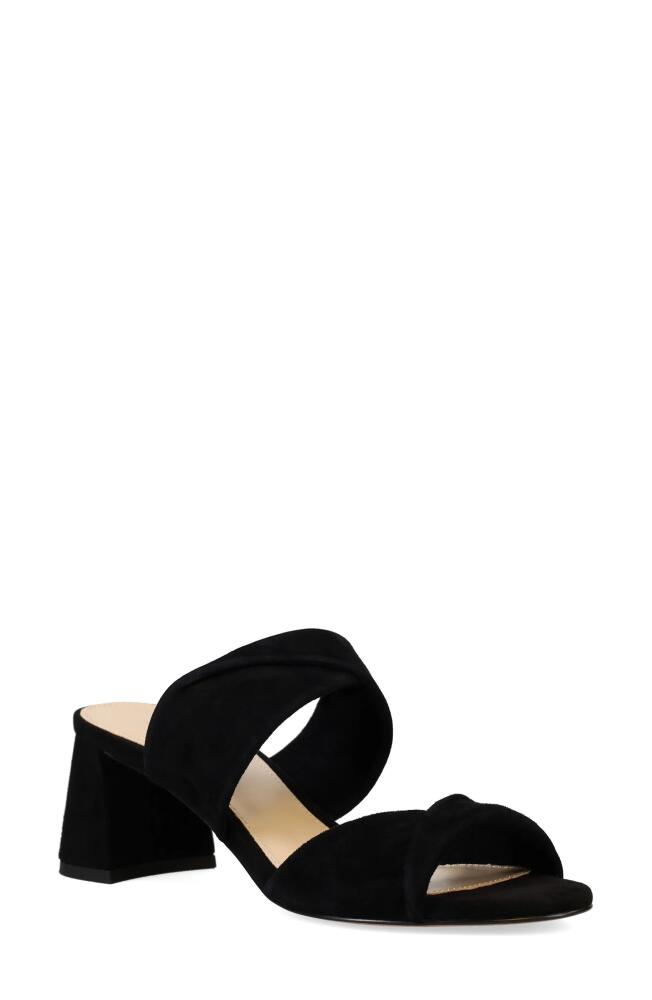 Pelle Moda Tabia Slide Sandal in Black Cover