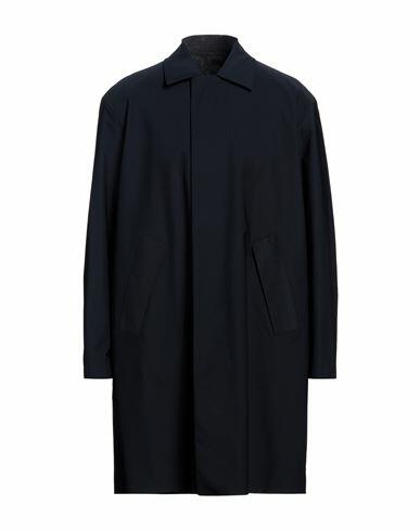 Harris Wharf London Man Overcoat & Trench Coat Midnight blue Polyester Cover