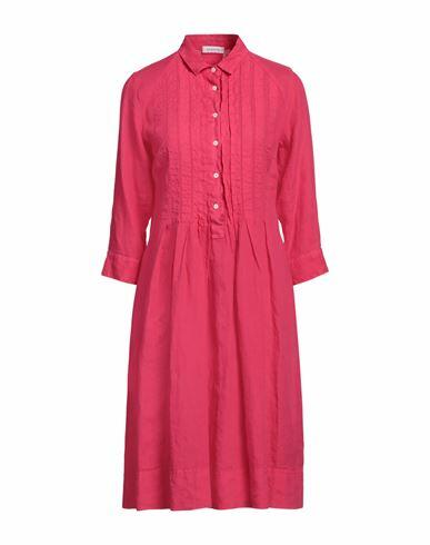 Rosso35 Woman Mini dress Fuchsia Linen Cover