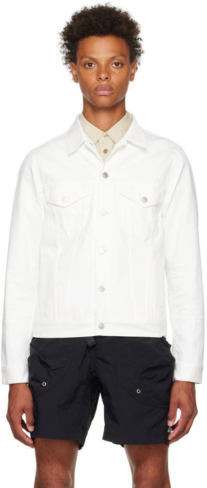 John Elliott White Thumper Type II Denim Jacket Cover