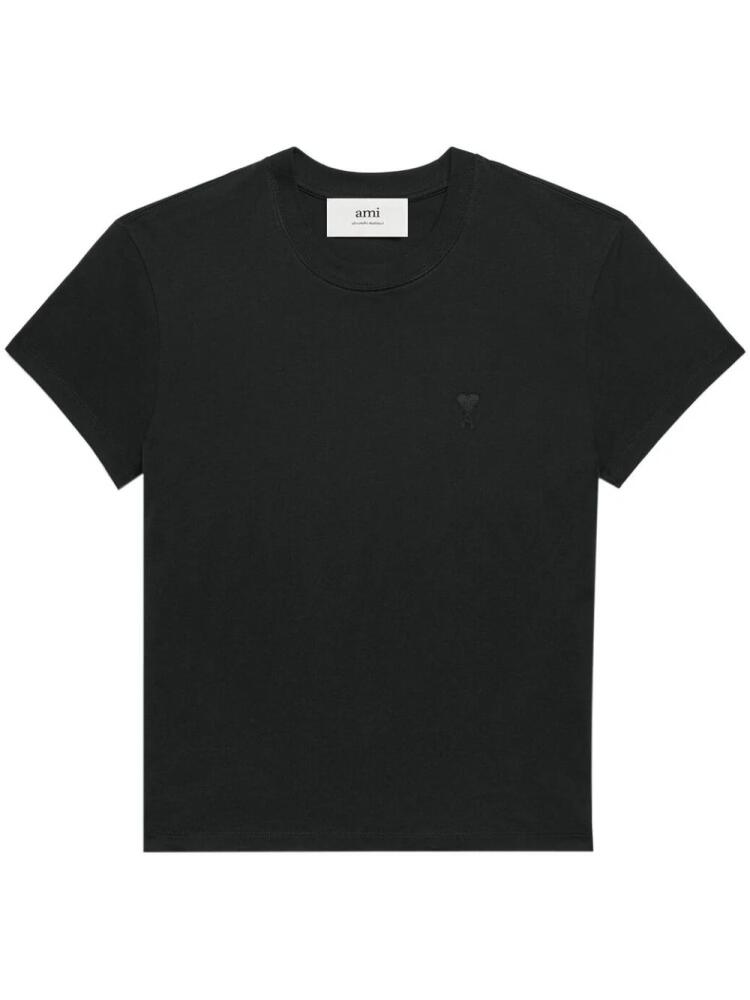 AMI Paris cotton T-Shirt - Black Cover