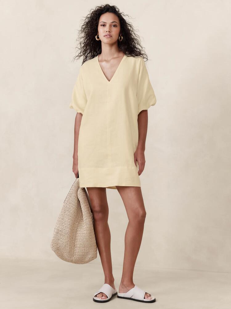 Banana Republic Livia Linen Mini Dress Cover