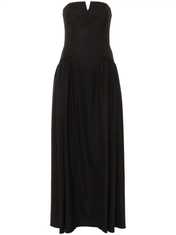 V:PM ATELIER Lilis strapless maxi dress - Black Cover