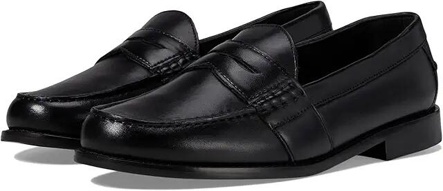 Nunn Bush Noah Beef Roll Penny Loafer (Black) Men's Slip-on Dress Shoes Cover