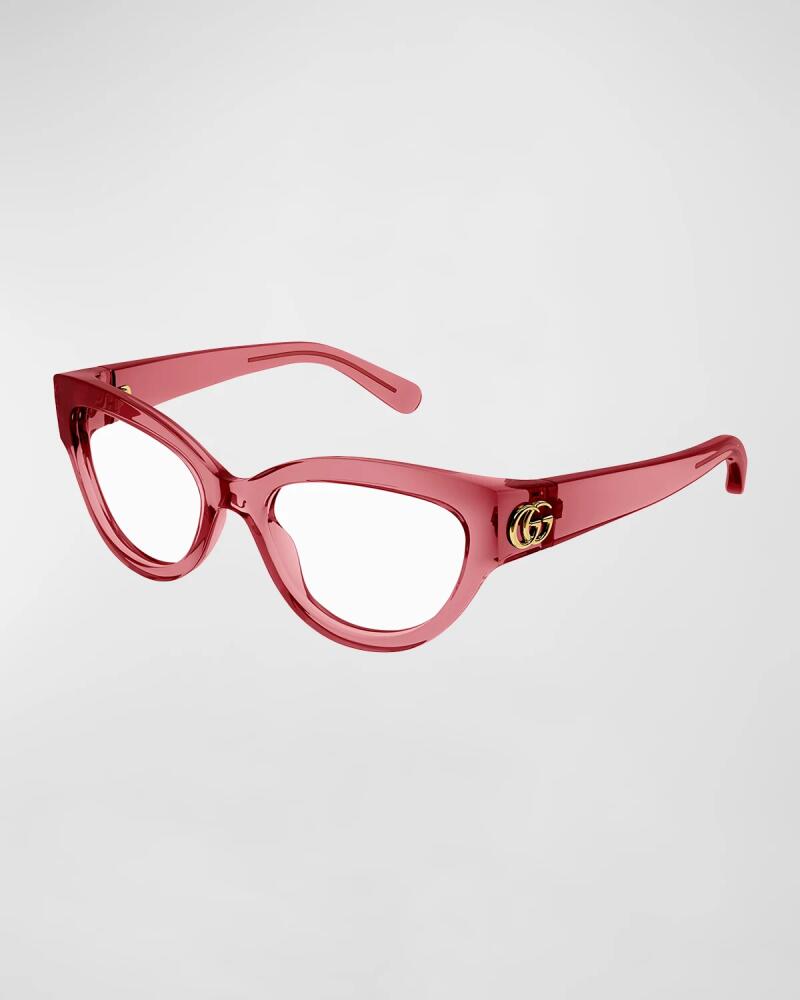 Gucci GG Plastic Cat-Eye Glasses Cover