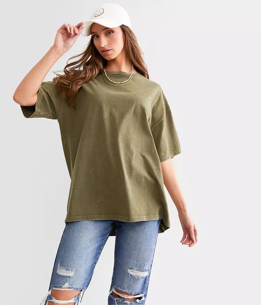 Gilded Intent Oversized Basic T-Shirt Cover