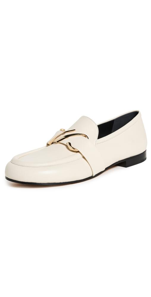 Proenza Schouler Monogram Loafers Cream Cover